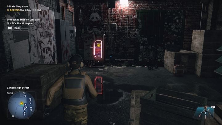 Your destination is the Walkie Talkie Club, go inside and use the elevator - Watch Dogs Legion: Initiate Sequence - walkthrough - Missions 404 - Watch Dogs Legion Guide