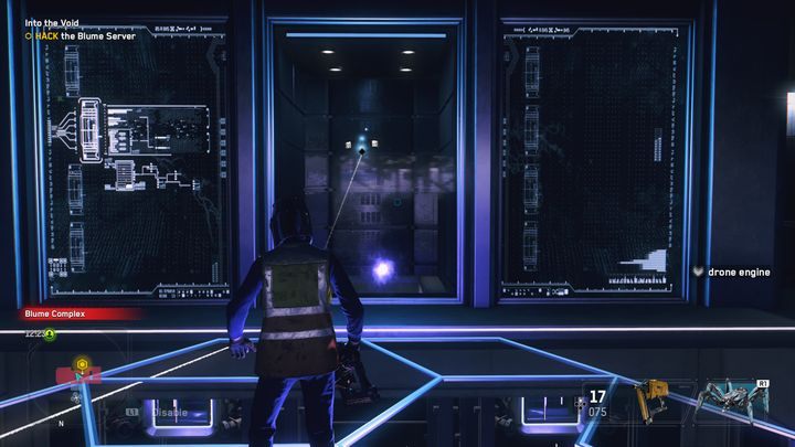 One of the smaller buildings is the one where the Blume server is located - Watch Dogs Legion: Into the Void - walkthrough - Missions 404 - Watch Dogs Legion Guide