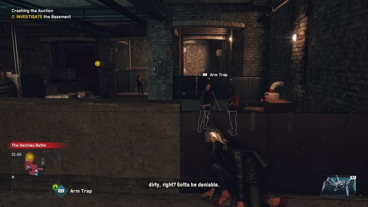 It'll open the door - Watch Dogs Legion: Crashing the Auction - - Kelley Missions, part 2 - Watch Dogs Legion Guide