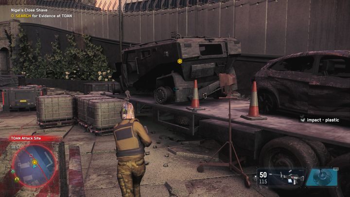 Stick to the left side and go towards the marker, which will indicate the armored car - Watch Dogs Legion: Nigels Close Shave - walkthrough - Albion Missions, part 2 - Watch Dogs Legion Guide