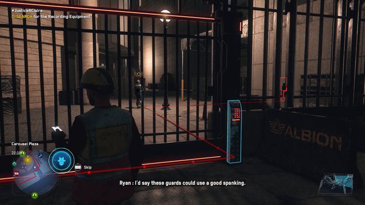 It is worth using a construction uniform to reduce your detectability - Watch Dogs Legion: #Justice4Claire - walkthrough - Albion Missions, part 2 - Watch Dogs Legion Guide