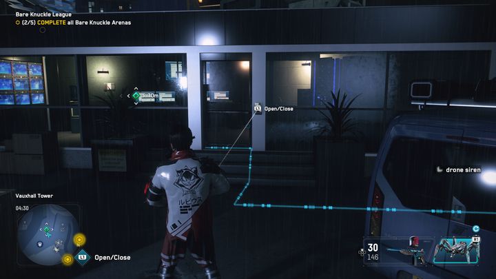 It is worth to see where the terminal is located by hacking the door, the red line will show you the way - Watch Dogs Legion: Tech Points - Nine Elms map - Nine Elms - Watch Dogs Legion Guide