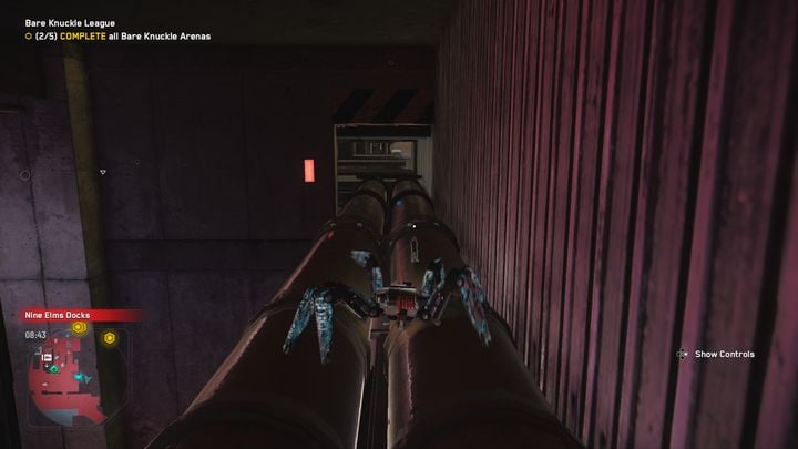 Coming out of the ventilation duct, jump on the pipes and go forward - Watch Dogs Legion: Tech Points - Nine Elms map - Nine Elms - Watch Dogs Legion Guide