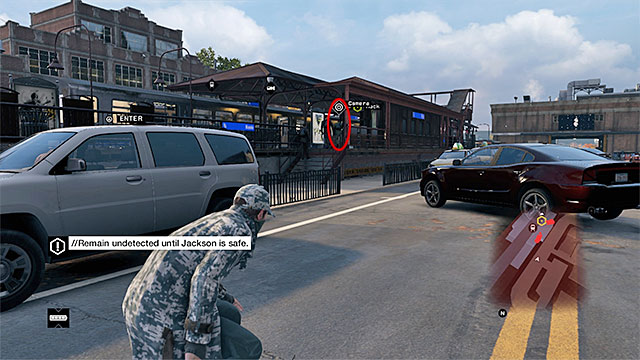 While completing this mission, you need to remain undetected by the enemy mercenaries, because you will otherwise fail the mission - Mission 1 (Hold On, Kiddo) | Main missions - Act II - Main missions - Act II - Watch Dogs Game Guide