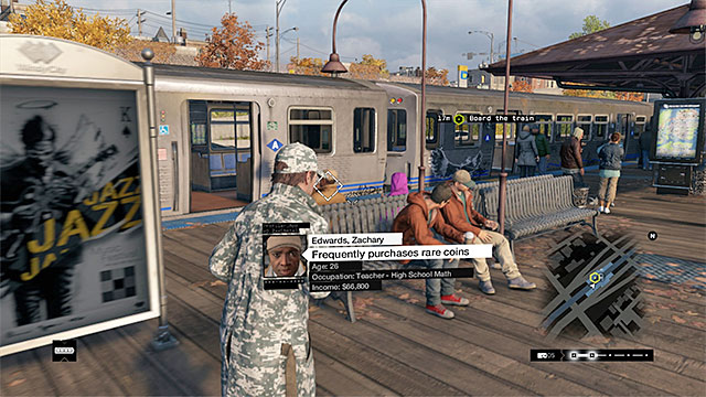 Get on the railcar - Mission 1 (Hold On, Kiddo) | Main missions - Act II - Main missions - Act II - Watch Dogs Game Guide