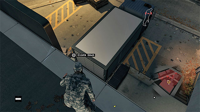 Jump down where there is safe - Unlocking mission 6 | Main missions - Act II - Main missions - Act II - Watch Dogs Game Guide