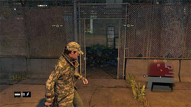 The side entrance to the estate - Mission 6 (Jury-Rigged) | Main missions - Act II - Main missions - Act II - Watch Dogs Game Guide