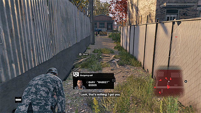 The shortest route to the exit from the red zone - Mission 8 (Not a Job for Tyrone) | Main missions - Act II - Main missions - Act II - Watch Dogs Game Guide