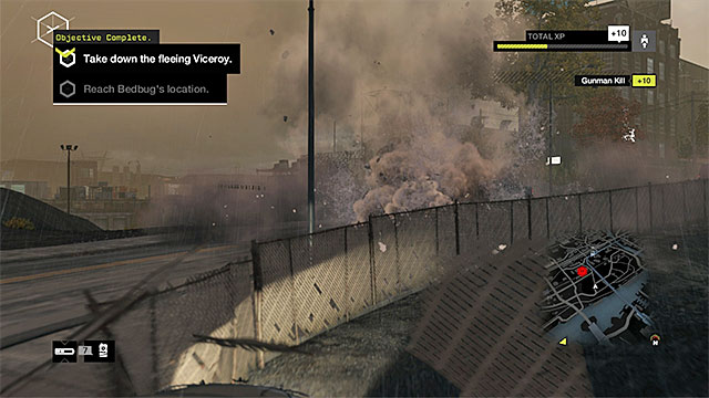 Stop the gangsters car in any way - Mission 9 (Uninvited) | Main missions - Act II - Main missions - Act II - Watch Dogs Game Guide