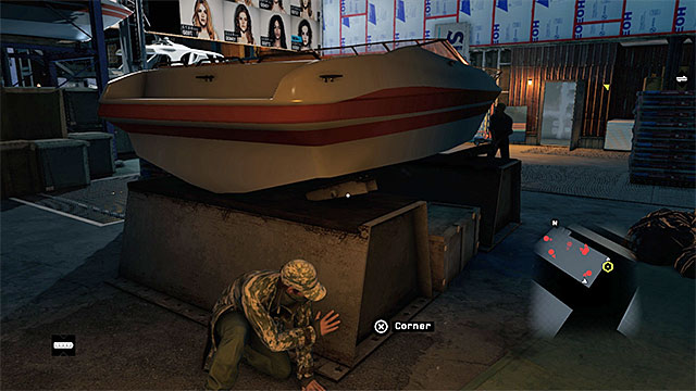 The boat is a good cover - Mission 12 (A Risky Bid) | Main missions - Act II - Main missions - Act II - Watch Dogs Game Guide
