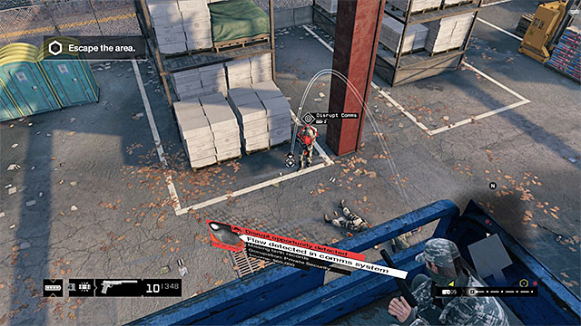 Use the grenade launcher or explosives to your aid, to eliminate the Enforcers - Mission 12 (A Risky Bid) | Main missions - Act II - Main missions - Act II - Watch Dogs Game Guide