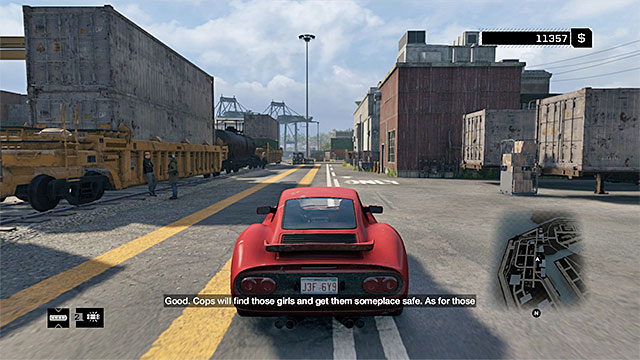 Get away from the site of the mission - Mission 12 (A Risky Bid) | Main missions - Act II - Main missions - Act II - Watch Dogs Game Guide