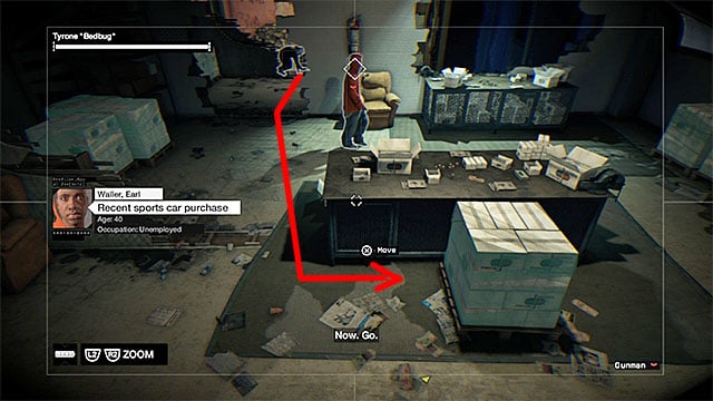 Switch into the camera that you can see in the distance, behind the destroyed walls - Mission 14 (Planting a Bug) | Main missions - Act II - Main missions - Act II - Watch Dogs Game Guide