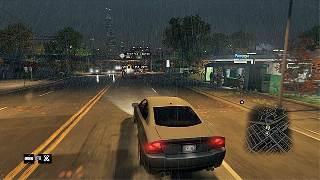 Remain within short distance of the firetruck - Mission 15 (Way Off the Grid) | Main missions - Act II - Main missions - Act II - Watch Dogs Game Guide