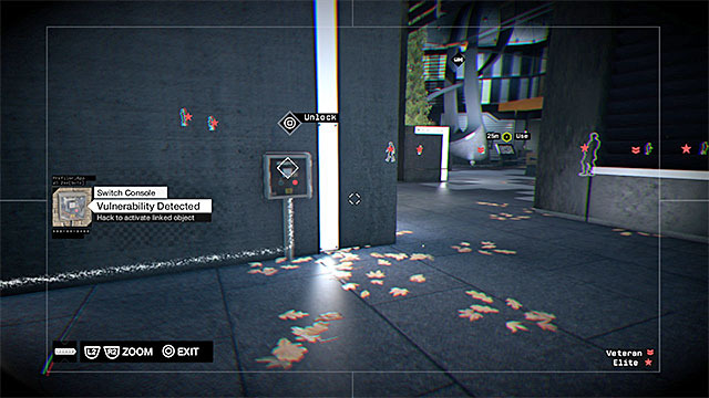Also in this case, you need to open the gate, thanks to hacking into the nearby cameras - Mission 4 (The Future Is In Blume) | Main missions - Act III - Main missions - Act III - Watch Dogs Game Guide
