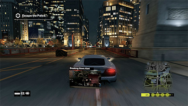 You can try avoiding the police scans - Mission 2 (In Plain Sight) | Main missions - Act IV - Main missions - Act IV - Watch Dogs Game Guide