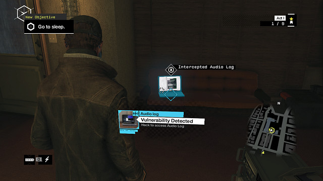 The second audio log - a pack of five - Act I | Audio Logs - Audio Logs - Watch Dogs Game Guide