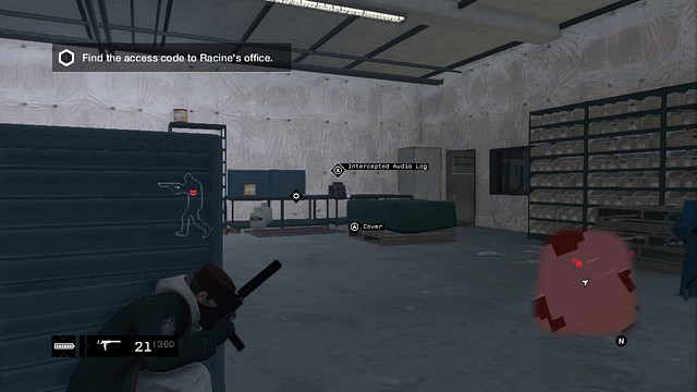 The audio log on the desktop in the corner of the room - Act II | Audio Logs - Audio Logs - Watch Dogs Game Guide