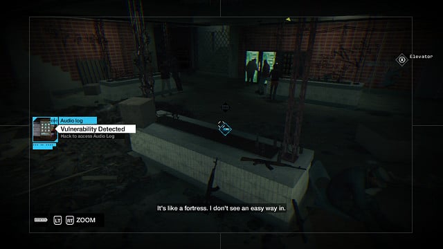 The first audio log in the first room - Act II | Audio Logs - Audio Logs - Watch Dogs Game Guide