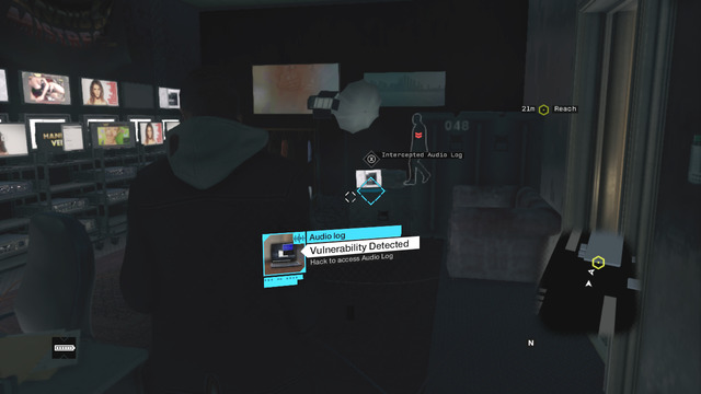 The first audio log on the laptop in the room with monitors - Act II | Audio Logs - Audio Logs - Watch Dogs Game Guide