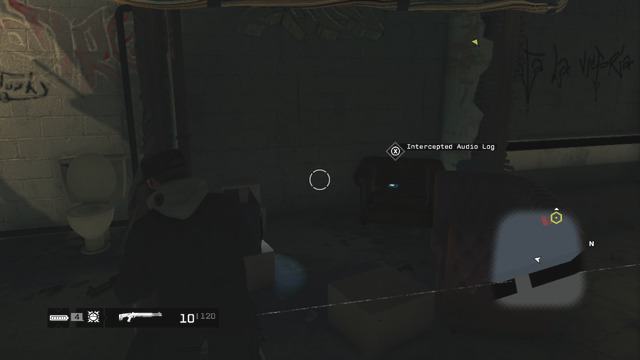 The recording on the armchair in the room with a switch - Act III | Audio Logs - Audio Logs - Watch Dogs Game Guide