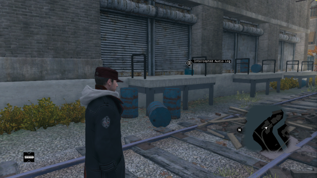 The first audio log near the tracks - Act IV and the Bunker | Audio Logs - Audio Logs - Watch Dogs Game Guide