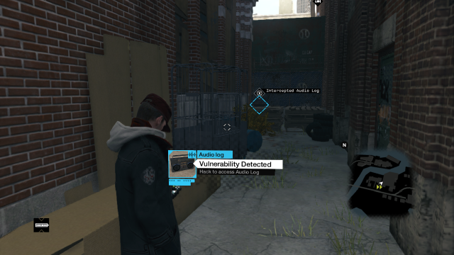 The third audio log in the back alley - Act IV and the Bunker | Audio Logs - Audio Logs - Watch Dogs Game Guide