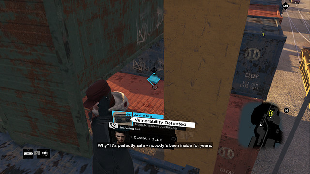 The fifth recording on the container - Act IV and the Bunker | Audio Logs - Audio Logs - Watch Dogs Game Guide
