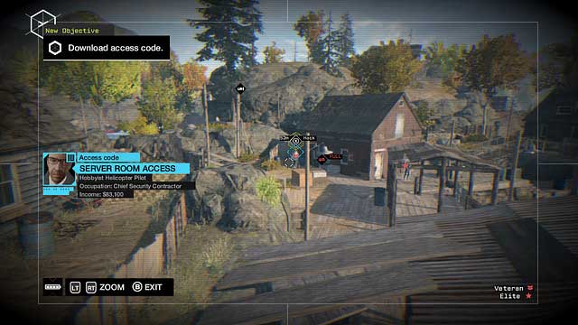 The guard with the codes on him - #4 Pawnee | ctOS Control Centers - ctOS Control Centers - Watch Dogs Game Guide