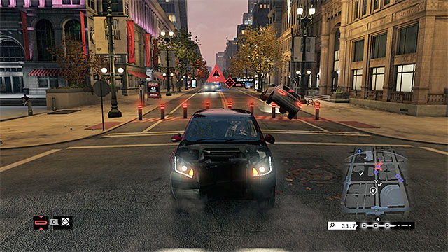 The key to end each pursuit is to escape from the sight of the police and in a discernible way, this is where hacking may help - How to escape the police? | Activities and hints - Activities and hints - Watch Dogs Game Guide