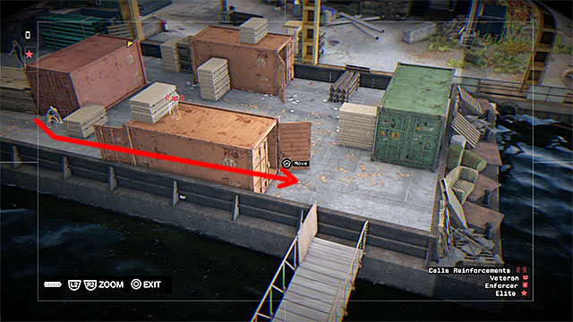 Hack into the neighboring camera and again, wait for one of the opponents to turn away - Mission 5 (Little Sister) | Main missions - Act IV - Main missions - Act IV - Watch Dogs Game Guide