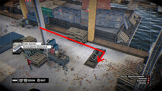 There only is one more opponent to walk around - Mission 5 (Little Sister) | Main missions - Act IV - Main missions - Act IV - Watch Dogs Game Guide