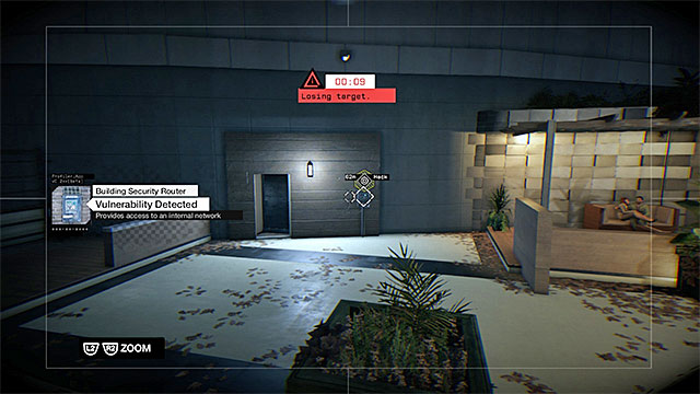 After you receive a new mission objective, you need to switch, QUICKLY, to one of the cameras located to the left of the spot, in which the Mayor has given his speech a moment ago - Mission 7 (No Turning Back #1) | Main missions - Act IV - Main missions - Act IV - Watch Dogs Game Guide