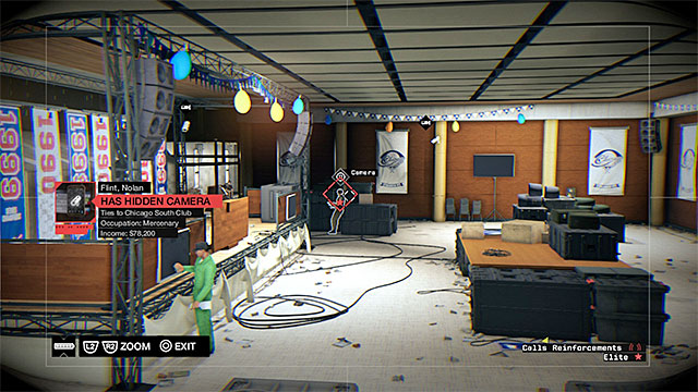 The room with the corridors to the elevator - Mission 7 (No Turning Back #1) | Main missions - Act IV - Main missions - Act IV - Watch Dogs Game Guide