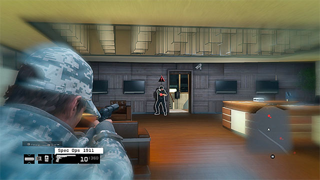 Aim at the opponents head - Mission 7 (No Turning Back #1) | Main missions - Act IV - Main missions - Act IV - Watch Dogs Game Guide