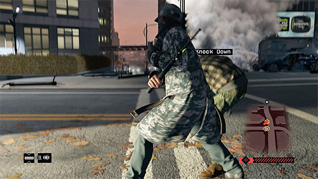 You may need to take down the individual people on the convoy - Description of a typical convoy attack | Criminal Convoys - Criminal Convoys - Watch Dogs Game Guide