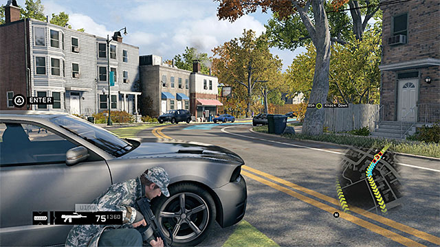 You can wait for the convoy next to one of the crossroads - Jobs - Parker Square | Criminal Convoys - Criminal Convoys - Watch Dogs Game Guide