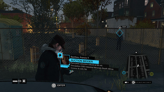 Person #4 - Human Traffic | Maps of smaller activities - Maps of smaller activities - Watch Dogs Game Guide