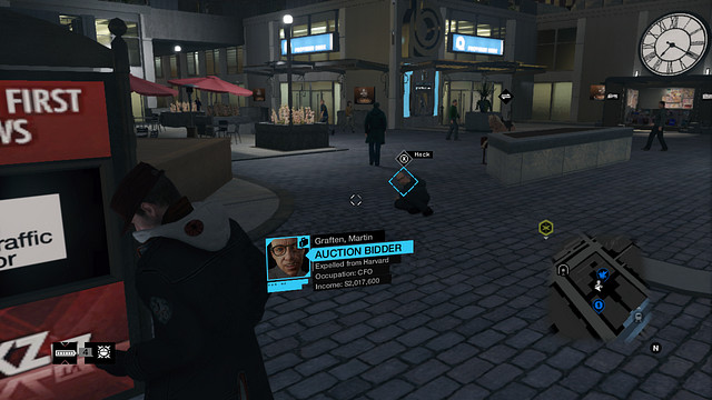 Person #7 - Human Traffic | Maps of smaller activities - Maps of smaller activities - Watch Dogs Game Guide