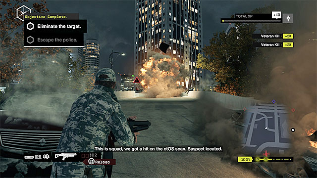 Use the grenade launcher, the IEDs and the frag grenades - Jobs - Mad Mile | Criminal Convoys - Criminal Convoys - Watch Dogs Game Guide