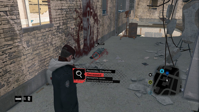 The second corpse - Missing Persons | Maps of smaller activities - Maps of smaller activities - Watch Dogs Game Guide