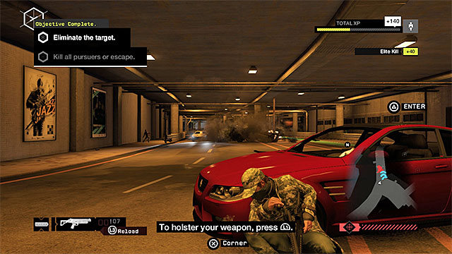 The grenade launcher, or explosives, will allow you to end this mission quickly - Jobs - The Loop | Criminal Convoys - Criminal Convoys - Watch Dogs Game Guide