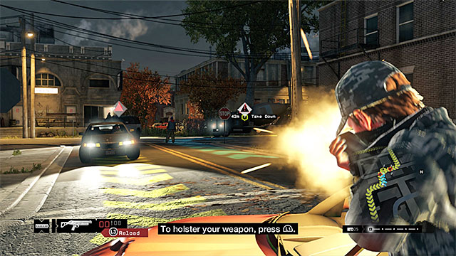 Try not to allow the car, with the target inside, to escape - Jobs - The Wards | Criminal Convoys - Criminal Convoys - Watch Dogs Game Guide