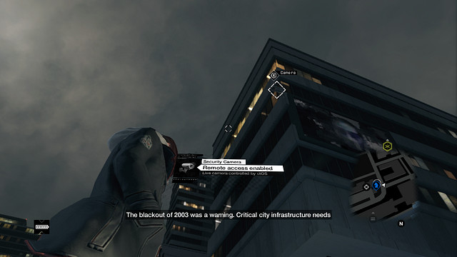 A camera with the view on the switch - Weapons Trade | Maps of smaller activities - Maps of smaller activities - Watch Dogs Game Guide