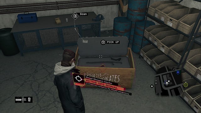 Weapon crate - Weapons Trade | Maps of smaller activities - Maps of smaller activities - Watch Dogs Game Guide