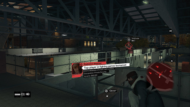 The warehouse interior - Weapons Trade | Maps of smaller activities - Maps of smaller activities - Watch Dogs Game Guide