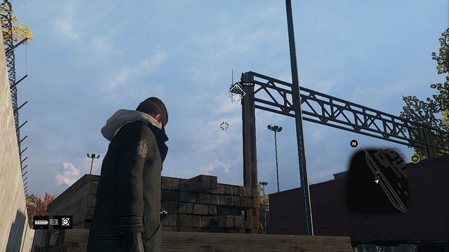 The first antenna of the third mission - 01-04 | ctOS Breach - ctOS Breach - Watch Dogs Game Guide