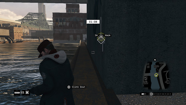 The fifth antenna on the bridge pillar - 05-08 | ctOS Breach - ctOS Breach - Watch Dogs Game Guide