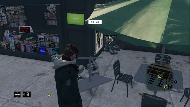 The third antenna behind the kiosk - 13-16 | ctOS Breach - ctOS Breach - Watch Dogs Game Guide