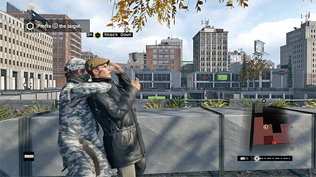 Carefully, move between the rooftops and seek the opportunities to take down the targets - Hideouts - The Loop | Gang Hideouts - Gang Hideouts - Watch Dogs Game Guide